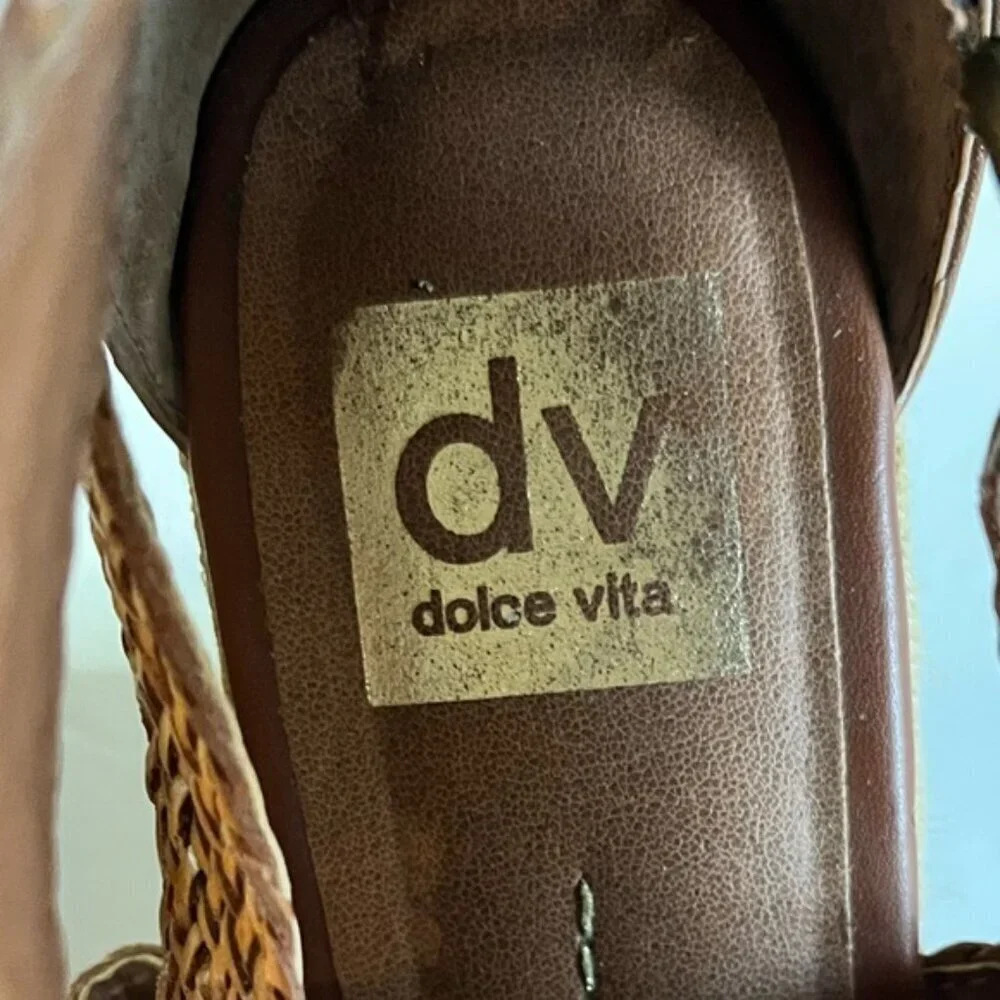DV by Dolce Vita Women’s Braided Wedge Espadrille Sandals | Size 9.5
